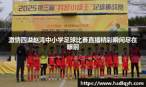 激情四溢赵湾中小学足球比赛直播精彩瞬间尽在眼前